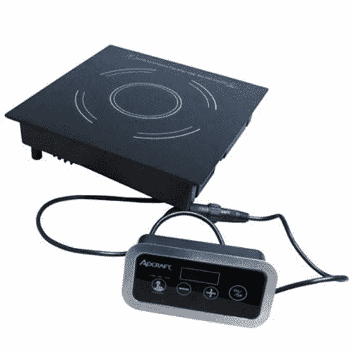 Adcraft IND-DR120V Drop-In Induction Cooker with Remote Control - 120V, 1800W