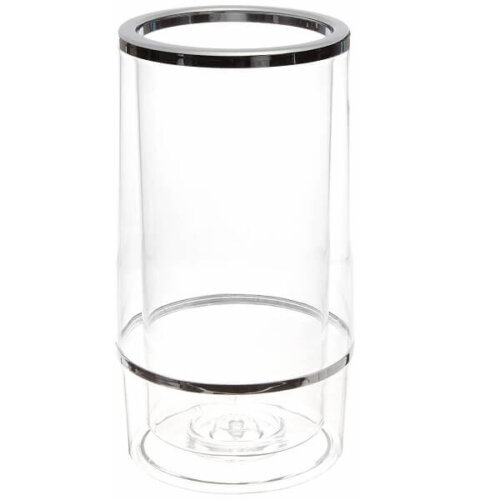 Clear Round Acrylic Wine Bucket