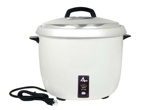 Adcraft RC-0030 Premium 30 Cup Commercial Rice Cooker - 120V, 1800W