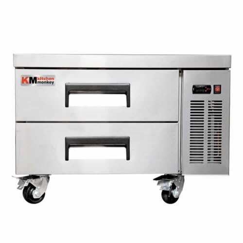 Kitchen Monkey KMCB-36 36" 2 Drawer Refrigerated Chef Base