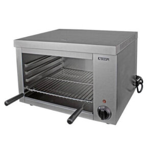 Electric Cheese Melter Salamander Broiler 2000W 50-300℃ Griller Toaster Cafe 