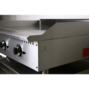 Kitchen Monkey KMCTG-60T 60" Gas Countertop Griddle with Thermostatic Controls - 150,000 BTU
