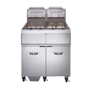 Vulcan 2 Unit Floor Fryer System 2GR45MF-1 Natural Gas