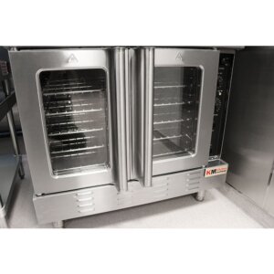 Double Deck Full Size Gas Convection Oven 108K BTU NG