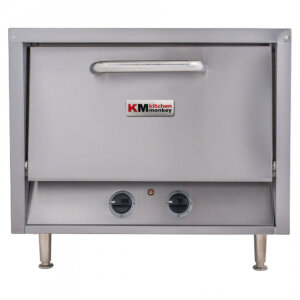 Kitchen Monkey KMPO-18 18" Commercial Countertop Pizza Oven - 240V, 2850W