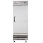 Kitchen Monkey KMERF-1D Solid Door Reach-In Refrigerator - 23 Cu Ft