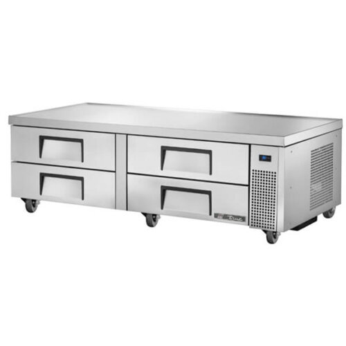 True TRCB-72 Refrigerated Chef Base 4 Drawers 72 inch