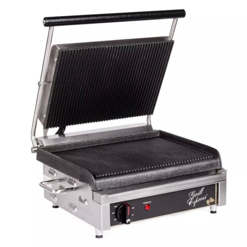 Star GX14IG Countertop Sandwich Grill with Grooved Plates