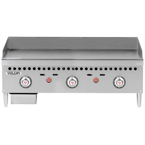 Vulcan Vcrg36 T1 Gas Griddle Snap, Countertop 36 Grill