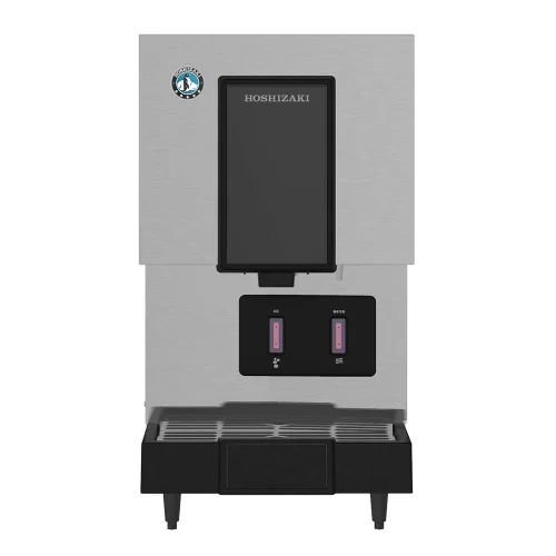 Hoshizaki DCM-271BAH-OS 257 lb Touchless Countertop Nugget Ice and Water Dispenser - 10 lb Storage