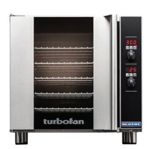 Moffat E32D5 Turbofan Single Deck Full Size Electric Digital Convection Oven with Steam Injection
