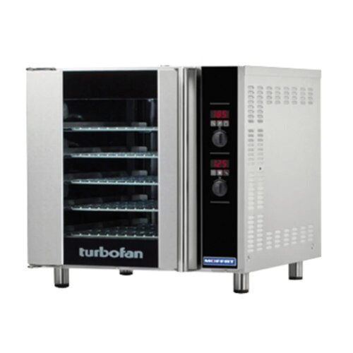 Moffat E32D5 Turbofan Single Deck Full Size Electric Digital Convection Oven with Steam Injection