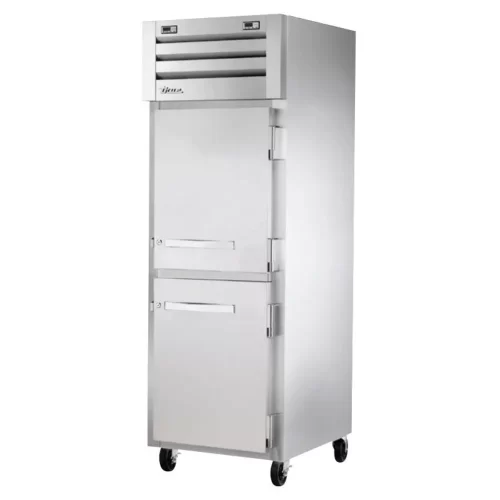 True STA1DT-2HS 28" One Section Commercial Refrigerator Freezer - Solid Doors, Top Compressor, 115v